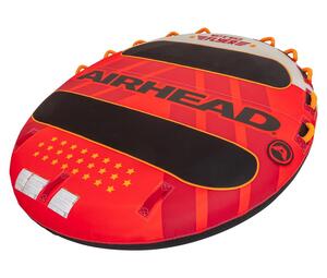 Airhead Wet N' Wild Flyer 4-Person Inflatable Towable Boat Tube  • AHFL-1671D