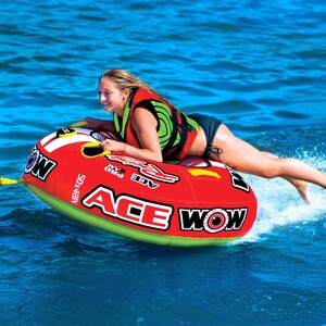 Wow Watersports Ace Racing 1-Rider Towable Tube  • 15-1120