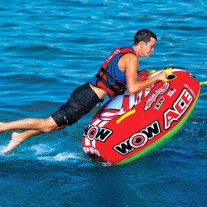 Wow Watersports Ace Racing 1-Rider Towable Tube  • 15-1120