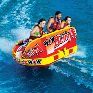 Wow Watersports Super Bubba Hi Vis 3 Person Towable Boat Tube  • 17-1060