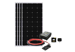 Go Power Solar-AE-4, 800 Watt Solar Kit with Controller, Remote, and Bluetooth Dongle  • 83311