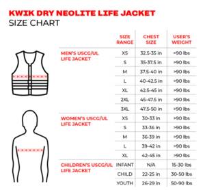 Airhead Swoosh Kwik-Dry Neolite Life Jacket Vest, Blue, Adult XL • 10076-11-B-BL