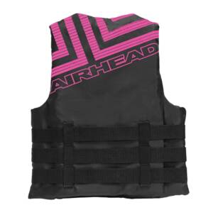 Airhead Trend LIfe Jacket Vest, Pink/Black, Adult S/M • 30081-04-A-BKHP