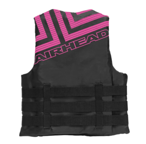 Airhead Trend LIfe Jacket Vest, Pink/Black, Adult S/M  • 30081-04-A-BKHP