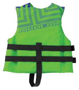 Airhead Trend Life Jacket Vest, Green/Blue, Child  • 30081-02-A-LGBL