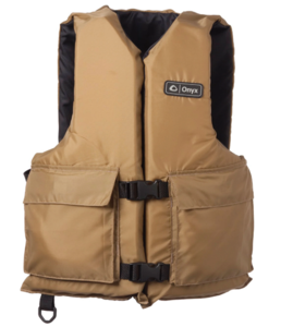 Onyx Outdoor Sport Small/Medium Tan/Black Life Vest  • 116000-706-004-12