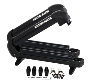 Rhino-Rack Ski and Snowboard Carrier - 3 Skis or 2 Snowboards  • 573