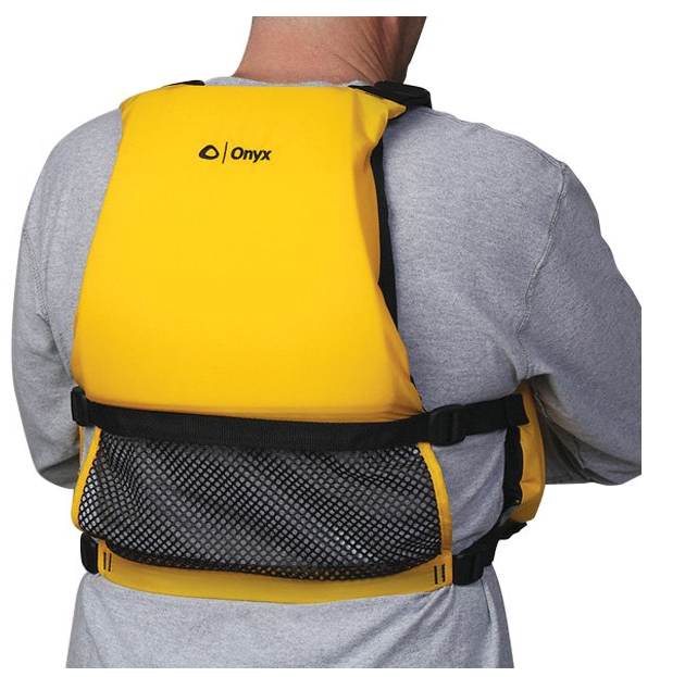 Onyx Outdoor MoveVent Curve Medium/Large Yellow Life Vest  • 122000-300-040-14