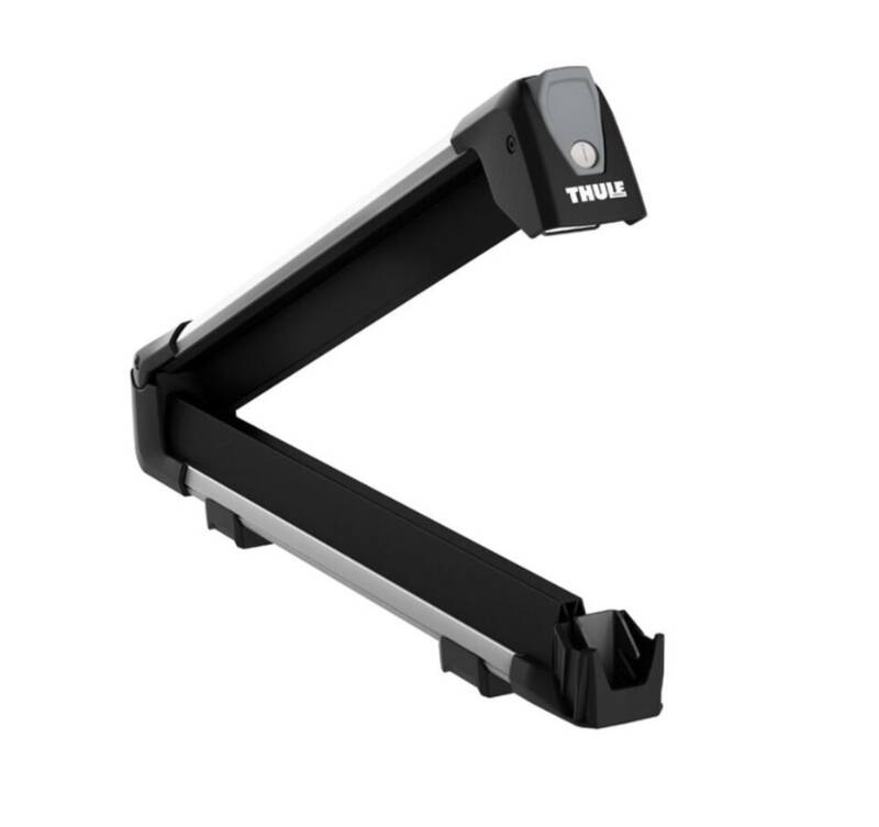 Thule SnowPack Roof-Mount Ski & Snowboard Carrier, 6 Pair of Skis or 4 Snowboards • 7326