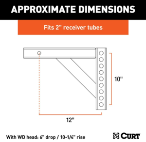 Curt Weight Distribution Shank 2