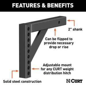 Curt Weight Distribution Shank 2