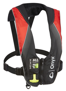 Onyx Outdoor A/M-24 All Clear Automatic/Manual Inflatable Life Jacket  • 132200-100-004-20