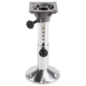 Wise Aluminum Adjustable Post with Spider Mount & Round Base 12