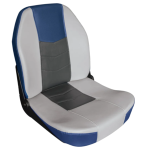 Wise Quantum Series High Back Boat Seat, Blue/Charcoal/Marble  • 3340-1789