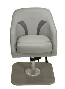 Taylor Made Contoured Pontoon Bucket Seat - Charcoal  • 803546