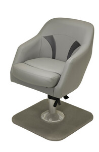 Taylor Made Contoured Pontoon Bucket Seat - Charcoal  • 803546