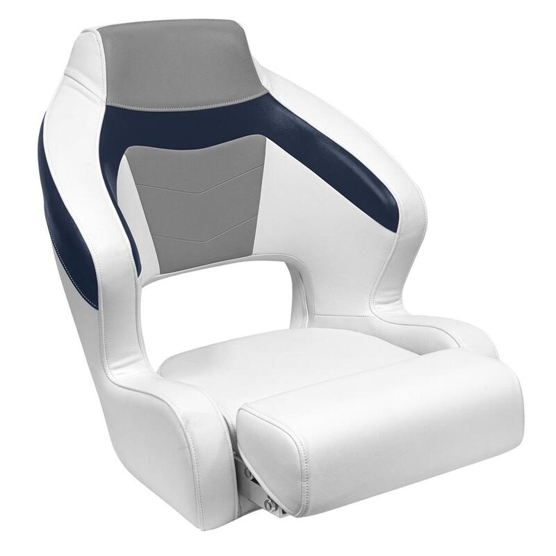 Wise Baja XL Bucket Seat with Flip Up Bolster, Brite White/Grey/Midnight  • 3338-1773