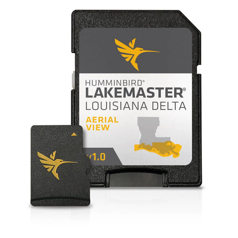 Humminbird LakeMaster Louisiana Delta Aerial View V1  • 600050-1