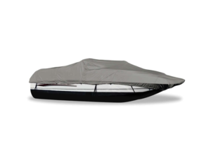 Carver Slate Gray Poly-Flex ll Boat Cover for 18'6