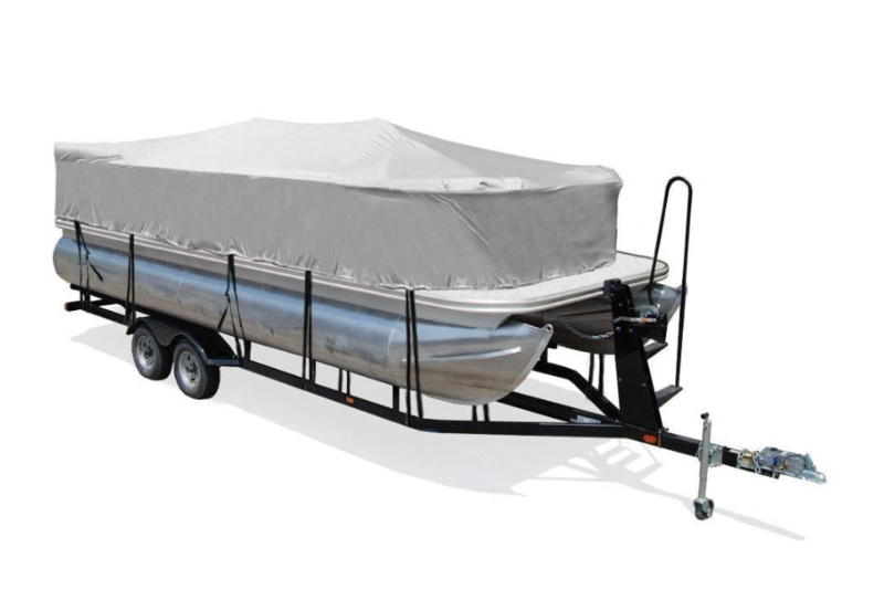 Taylor Made BoatGuard Trailerable Pontoon Playpen Boat Cover (18' - 20' Center-Line x 102