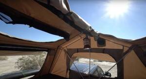 Smittybilt Overlander XL Roof Top Tent, Coyote Tan • 2883