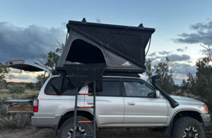 Tuff Stuff Alpine SixtyOne Aluminum Shell Roof Top Tent  • TS-1-1900BLK