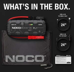 Noco 4250 Amp UltraSafe Lithium Jump Starter  • GBX155