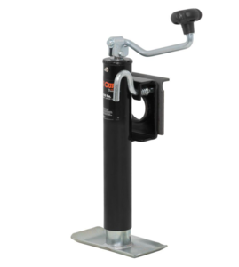 Curt Bracket-Mount Swivel Jack with Top Handle, 2,000 LBS, 10