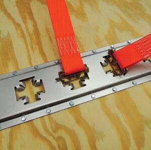 CargoSmart Zinc Horizontal X-Track Rail, 60