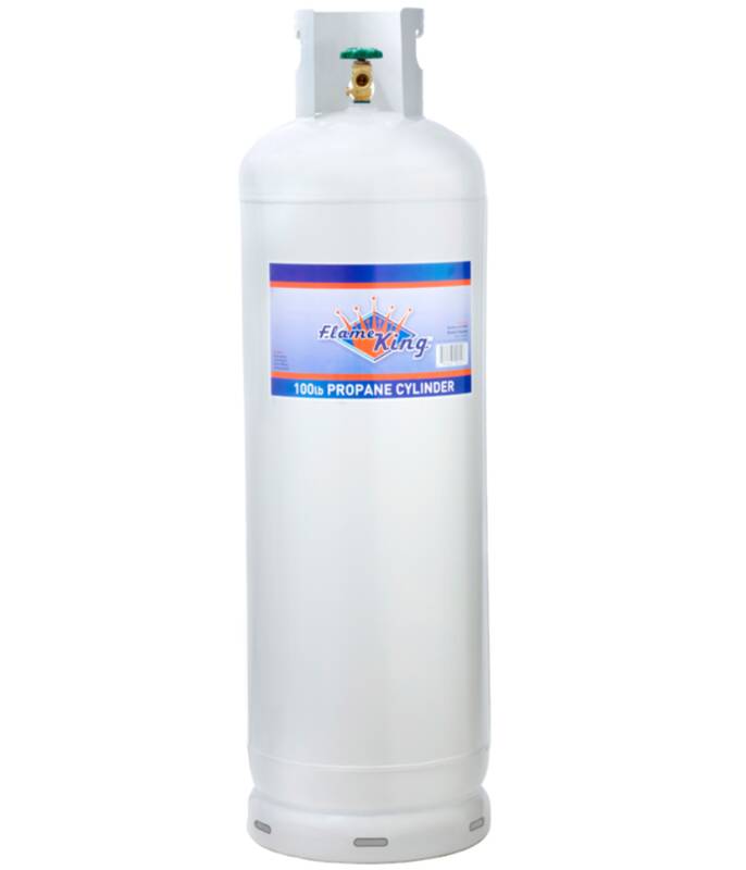Flame King 100 LB LP Cylinder w/ POL Valve • YSN100