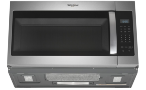 Whirlpool 1.7 Cu Ft Microwave Hood Combination with Electronic Touch Controls  • WMH31017HS