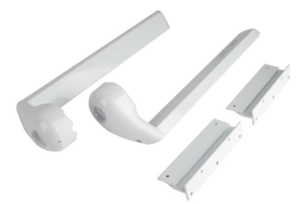 Carefree Alpine Short Brackets White Slide-Out Awning Mounting Kit  • KG25S15