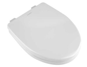 Dometic Traveler Lite Slow Closing Wood Toilet Seat, White  • 385312113