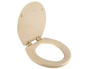 Dometic Slow-Close Wood Toilet Seat for 110/210 Series Toilets, Bone  • 385312114