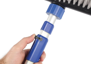 Camco Flow Through Wash Brush with Push Button Handle  • 41960