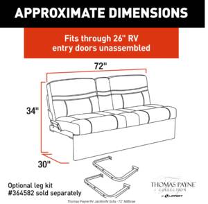 Thomas Payne RV Jackknife Sofa - 72