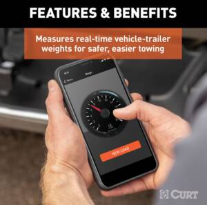 Curt BetterWeigh Mobile Towing Scale w/ TowSense Technology • 51701