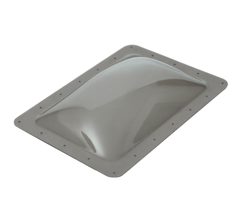 Icon Solar Gray Rectangular Outer Skylight, 18