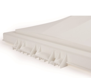 Camco Polypropylene Vent Lid - Ventline '08 Up, White  • 40151