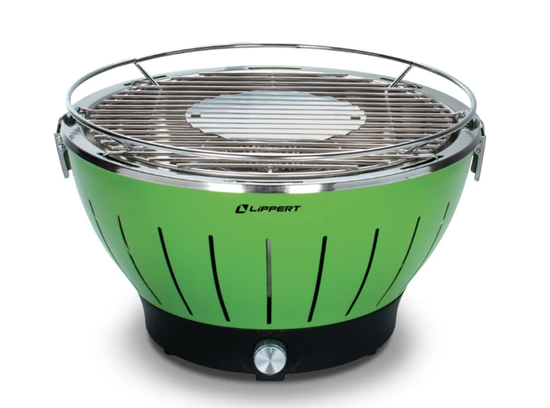 Lippert Odyssey Portable Charcoal Grill - Green  • 2021106516