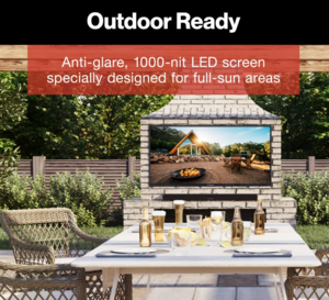 Furrion Aurora Full-Sun 4K LED Outdoor Smart TV - 43