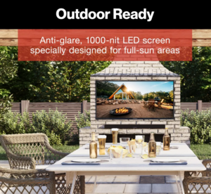 Furrion Aurora Full-Sun 4K LED Outdoor Smart TV - 65