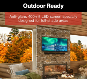 Furrion Aurora Full-Shade 4K LED Outdoor Smart TV - 65