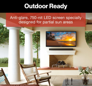 Furrion Aurora Partial-Sun 4K LED Outdoor Smart TV - 55