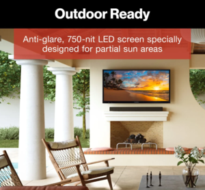 Furrion Aurora Partial-Sun 4K LED Outdoor Smart TV - 50