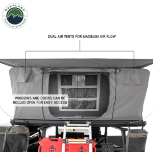 Overland Vehicle Systems Sidewinder Aluminum Side Opening Roof Top Tent  • 18109901