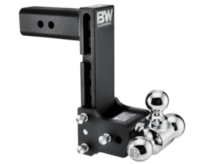 B&W  Tow & Stow Adjustable Tri-Ball Mount - 2.5