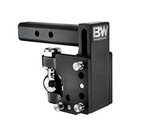 B&W Tow & Stow Adjustable Pintle Hitch - 2.5