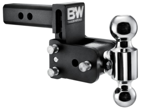 B&W Tow & Stow Adjustable Dual-Ball Mount -2