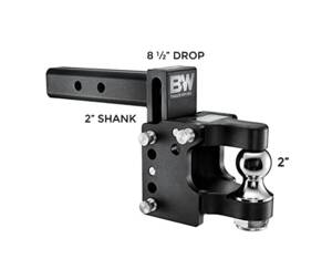 B&W Tow & Stow Adjustable Pintle Mount - 2